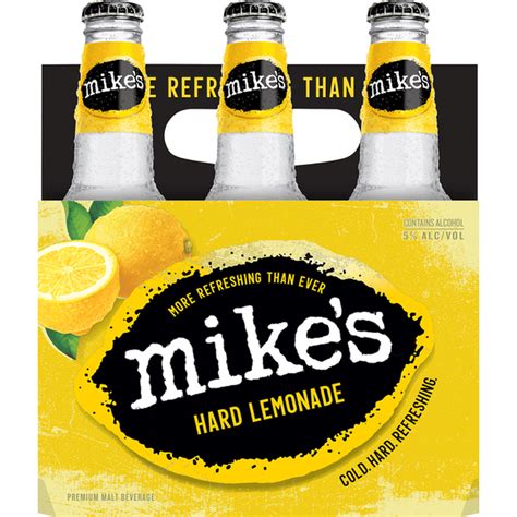 mike's hard lemonade alcohol percentage.